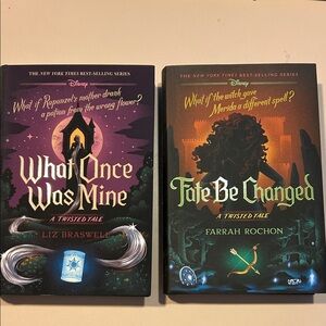 Disney Twisted Tale Book Set - Black and Orange Covers